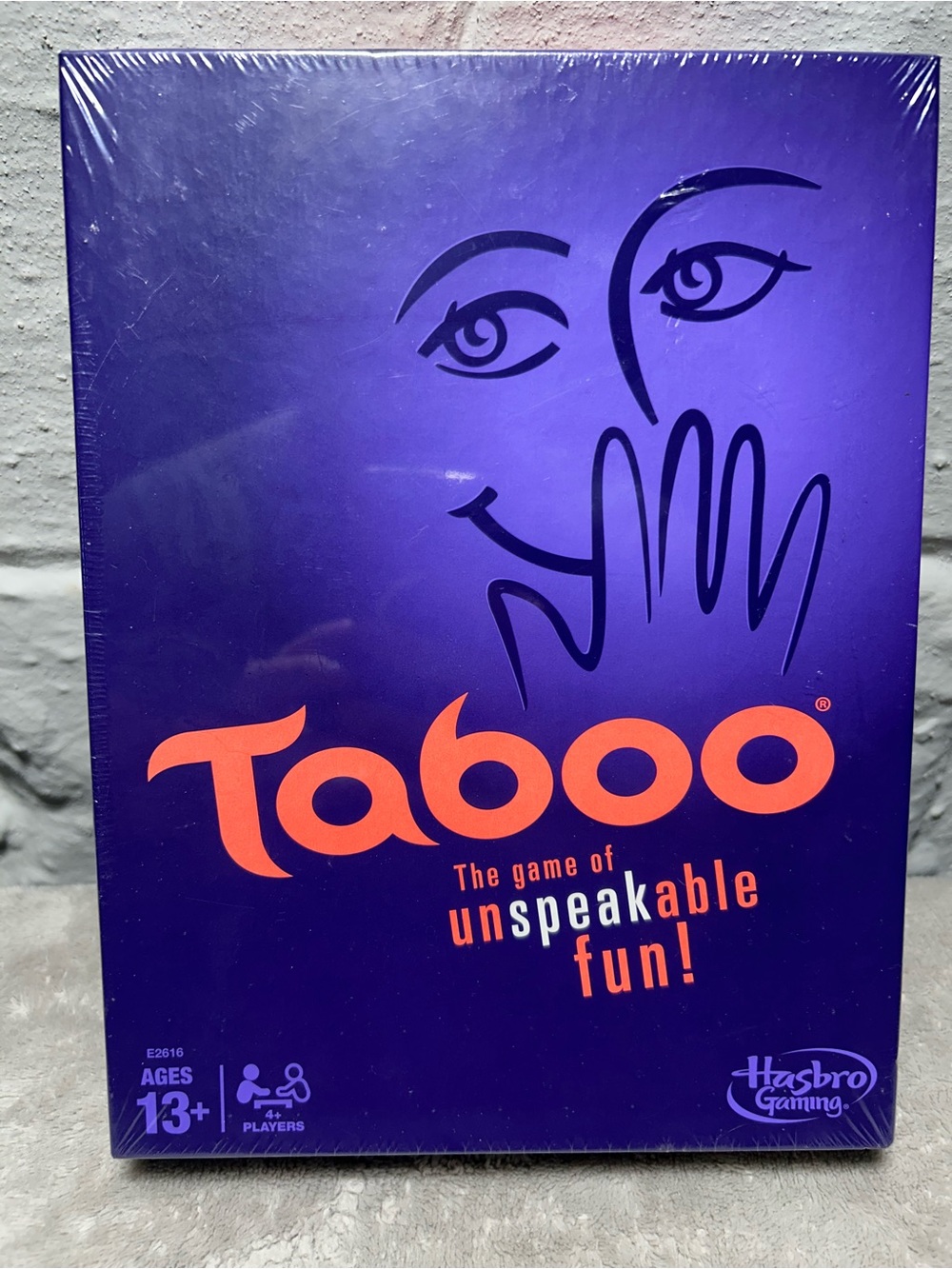 Taboo Purple and Orange Party Word Game by Taboo